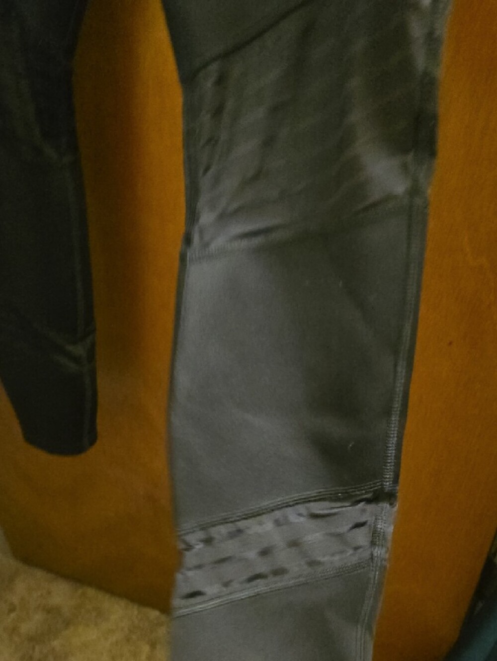 Avia Black Moto-Accent Athletic Leggings - Picture 9 of 9